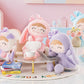 Gloveleya Easter Bunny Gift Baby Girl Gift Plush Bunny Dolls First Baby Doll Toddlers Rabbit Toy Bunny Gifts For Girl Purple 12