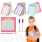 31 Pcs Multiplication Flash Cards Times Table Flash Cards, Math Problems From Easy To Hard, Multiplication Chart With 2 Dry Eras
