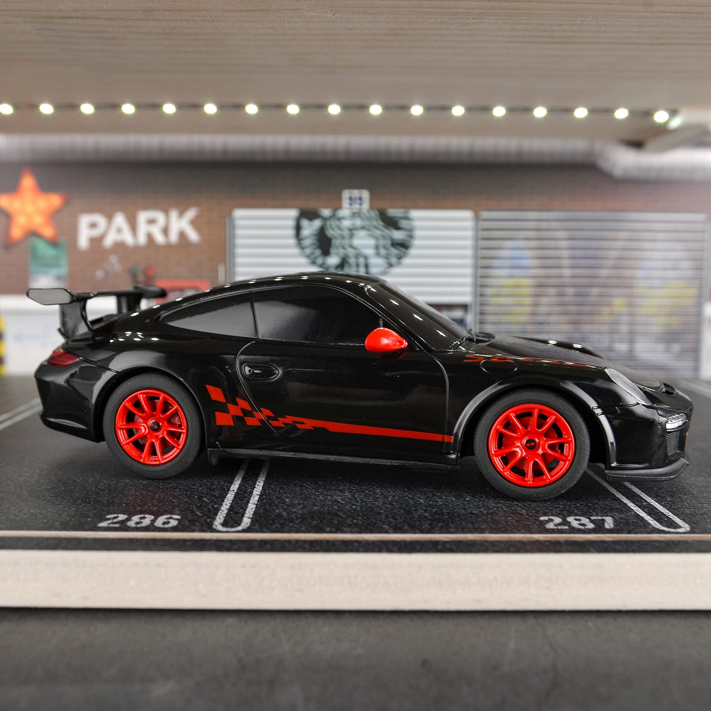 BEZGAR Porsche Remote Control Car - Officially Licensed Porsche 911 GT3 RS Toy Car 1:24 Porsche RC Car Model Vehicle Gift for Bo