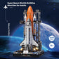 Super Space Shuttle Building Blocks Set 2226 Pieces, Extra Large Size 19.6 Height Spaceplane, Expedition Collectible Shuttlecraf