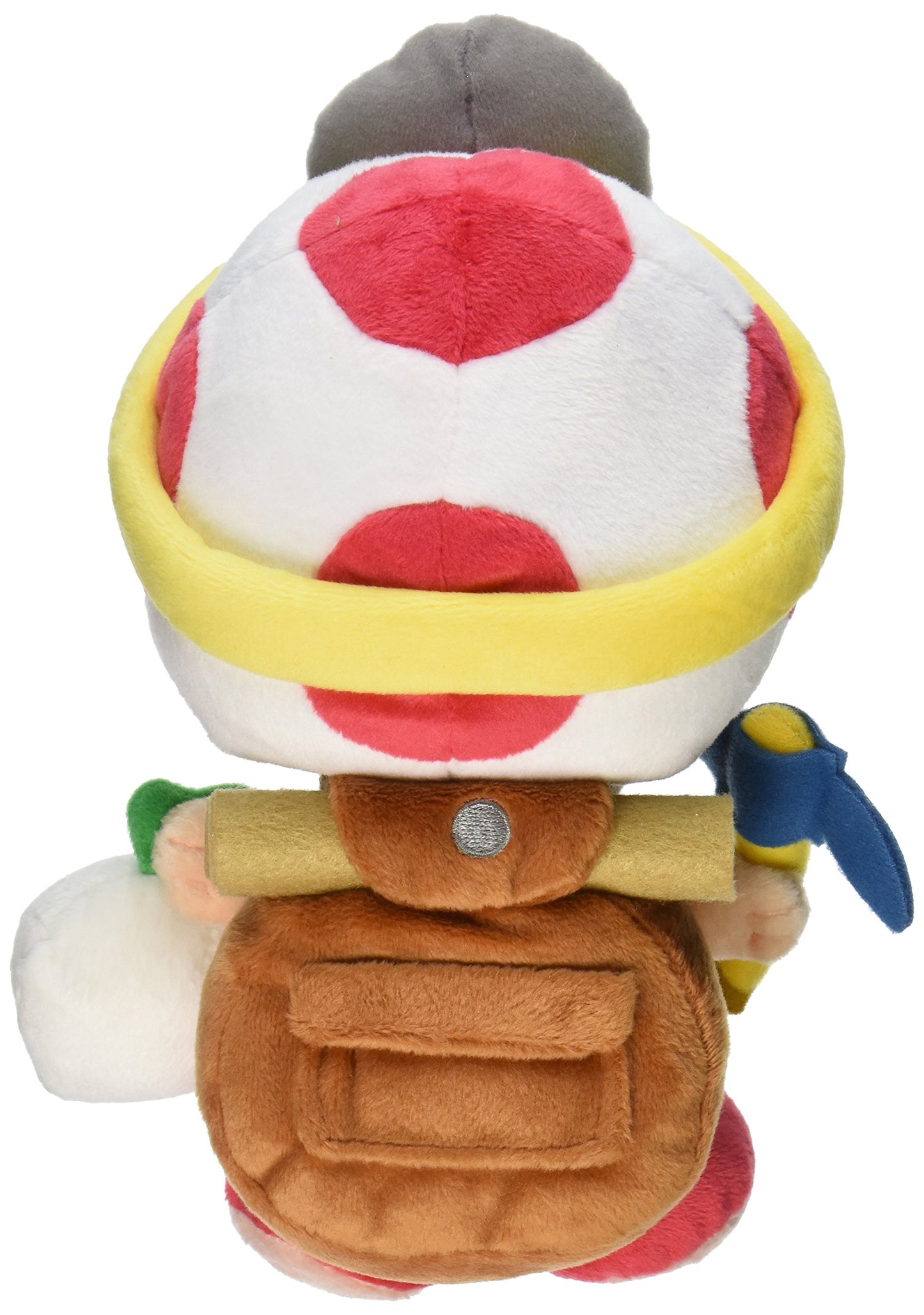 Little Buddy Captain Toad Plush Toy, 9" Multi-Colored Stuffed Animal, Model 1409