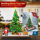Eelexa Christmas Tree Building Block: Festive Figures Building Set with Santa Claus  586 PCS for 6+ Ages Kids  Boys  Girls  mature-themed
