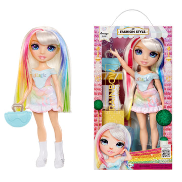 Rainbow High My Fashion Style Amaya, Rainbow 11 Fashion Doll with Statement Outfit, Stylish Handbag, Great Toy Gift for Girls Ki