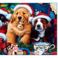 Masterpieces 500 Piece Glitter Christmas Jigsaw Puzzle - Santa Paws - 15''X21''