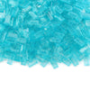 Transparent Light Blue 1×2 Tile ×700 Parts And Pieces Flat Moc Bricks, Bulk Building Blocks For Smooth Surface Wall Floor, Toy Accessories Compatible With Major Brands