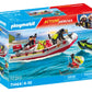 Playmobil Fireboat With Aqua Scooter