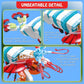apcute 429PCS Micro Brick Mantis Shrimp Building Set, 6.7 x 5.6 x 8.5 inches, ABS Material, Creative Gift for Ages 6+