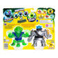 Heroes Of Goo Jit Zu Cursed Goo Sea Versus Pack | Exclusive 2 Figure Pack | Exclusive Pantaro With Color Change Face & Exclusive Squidor With Suction Attack
