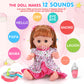 Kinnex Collections Since 1997 12'' Quince Anos Last Doll Teddy Bear With Dress (Centerpiece) ~ Arc09832-34 (Champane)