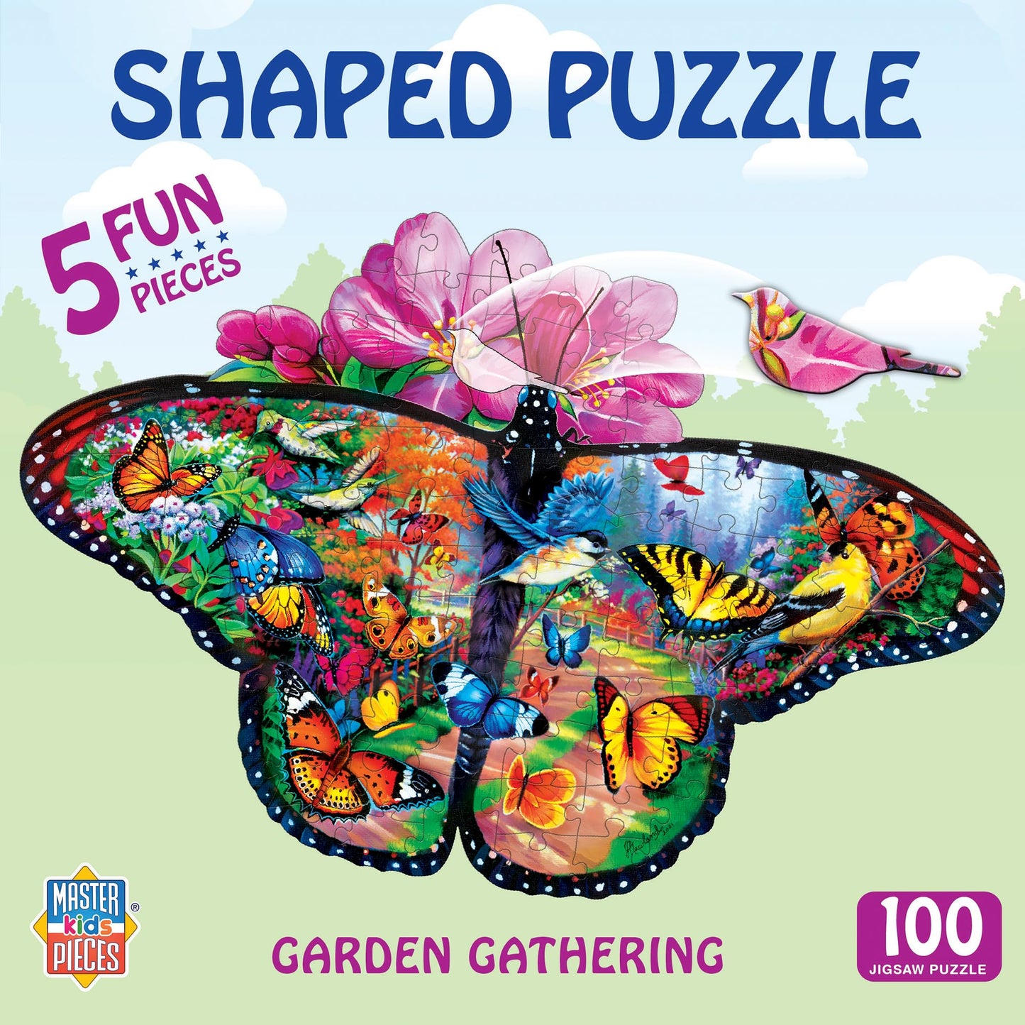Garden Gathering 100 Pc Shaped