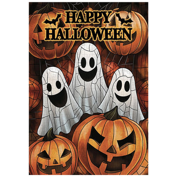 Great Jigsaw Puzzles for mature-themeds 300 Pieces Happy Halloween Ghost Pumpkin Puzzles for mature-themeds Toys Gift Family Decoration Kids Puzzle