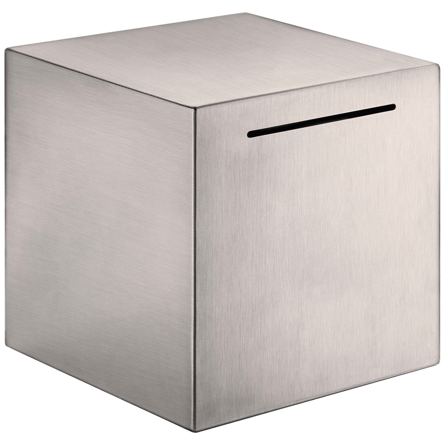 Piggy Bank For Adults,Safe Piggy Bank Made Of Stainless Steel,Can Only Save The Piggy Bank That Cannot Be Taken Out(7.9 Inch)
