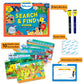 Skillmatics Search and Find Megapack - Educational Activity Game for Kids, Multicolor, Medium, Ideal for Ages 3-6, Model SKILL329SFBM