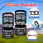 Shappy 200 Pcs Silicone Baseball Bracelets Rubber Motivational Bracelets Inspirational Baseball Wristbands with Quotes Motivatio