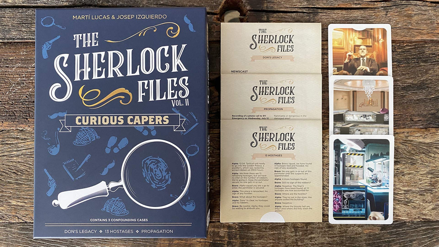 Sherlock Files Curious Capers