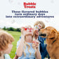 Bubble Treats Peanut Butter (2.5 Fl Oz, Pack Of 1), Edible Bubbles For Kids And Dogs, Premium Natural Flavored Bubble Solution,