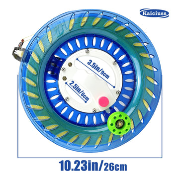 10.2 In Kite Reel Winder With Line, Kite String Reel For Kids & Adults, Easy To Use Kite String And Spool, It Comes With Durable