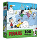RoseArt - Peanuts - Ice Skating at The Pond - 100 Piece Jigsaw Puzzle for Kids and mature-themeds