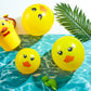 Gejoy 60 Pcs Yellow Duck Balloons, 12" Rubber Latex for Birthday, Baby Shower, Wedding Decorations