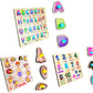 Appster Colorful Wooden Puzzle Toy For Kids Jigsaw Puzzles For Adults Baby Learning Educational Toys Board Game (Abcd + Body Par