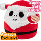 Squishmallows 8-Inch Jack Skellington Santa Plush - Red Soft & Squishy Stuffed Animal Toy - Official Jazwares Disney Collectible