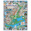 White Mountain Puzzles Washington Dc - 1000 Piece Jigsaw Puzzle