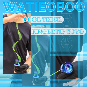 Watieoboo Yoyo Professional Metal Responsive Yoyo For Kids Beginners, Unresponsive Yoyo For Adults With Unresponsive Bearing, Gl