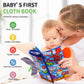 Jollybaby Baby Cloth Books, Touch & Feel Crinkle Soft Books, for Infants Babies, Toddler Early Educational Interactive Stroller