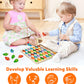 Coogam Magnetic Alphabet Numbers Fishing Game, Wooden Abc Letter Numbers Color Matching Puzzle Fine Motor Montessori Educational Toy For Preschool 3 4 5 Year Old Toddlers