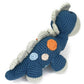 Pebble | Handmade Dinosaur - Blue | Organic Cotton | Crochet | Fair Trade | Pretend | Imaginative Play | Stegosaurus | Machine Washable