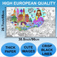 ALEX Art, Giant Coloring Poster - Mermaid Large Wall Pages - Fun Kids Art Project Activities - Jumbo Coloring Sheets Books for G