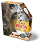 Herrschners Madd Capp I AM Bison 550-Piece Animal Shaped Jigsaw Puzzle - 30"H x 25"W - Multicolor - Engineered Wood