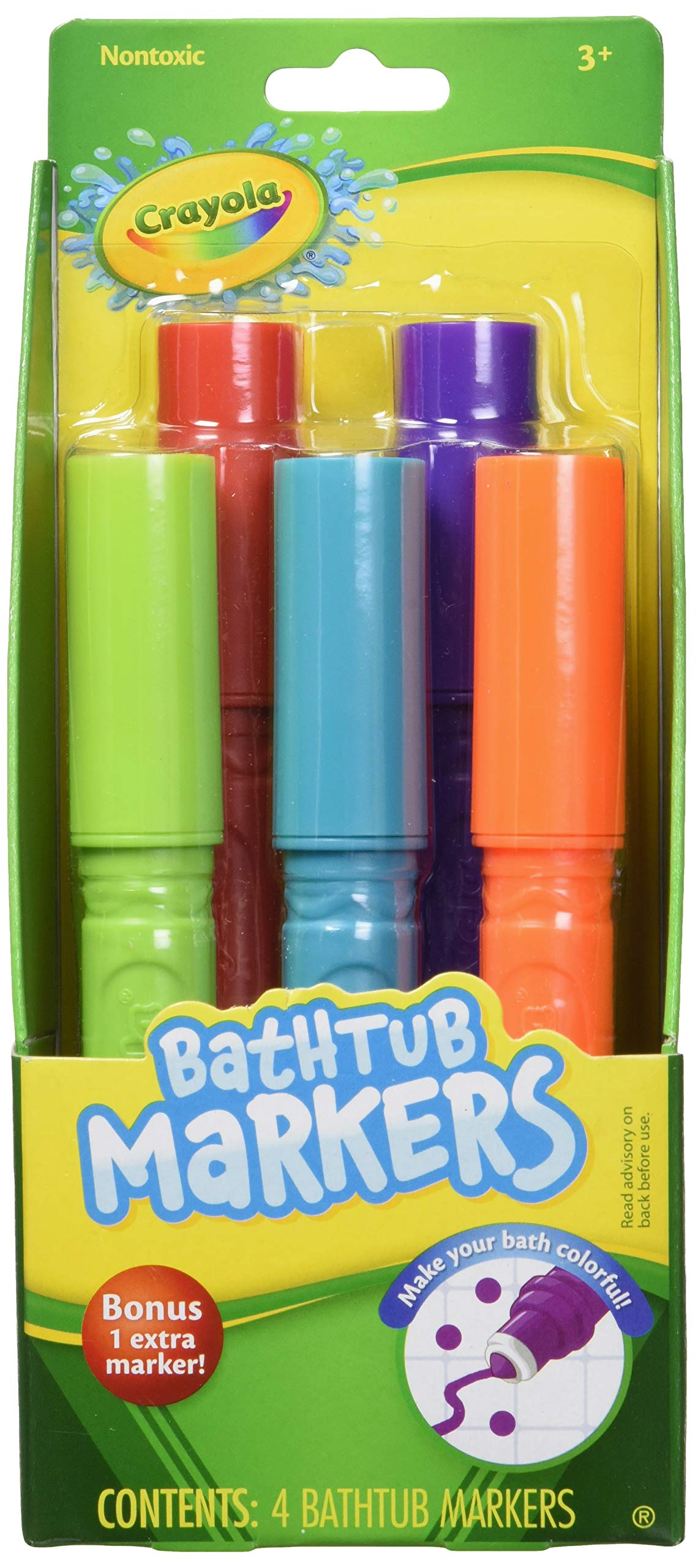 Crayola Bathtub Markers, Assorted Colors 5 Each
