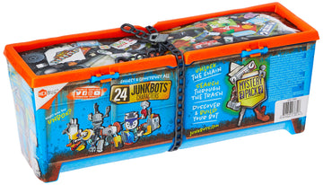 Hexbug Junkbots Factory Collection Industrial Dumpster, Surprise Toys In Every Box Lol With Boys And Girls, Alien Powered Toys For Kids, 60+ Pieces Of Action Construction Figures, For Ages 5 And Up