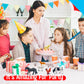 SpriteGru 12 Farm Animal Figurines for Kids  Plastic Animal Toys Tiny Portable Farm Creature Figures Playset Montessori Toys Educational Game for Homeschool Preschool Toddler Kids