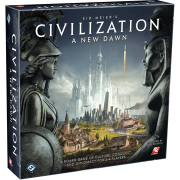 Asmodee Civilization: A New Dawn Board Game, Strategy Game for 2-4 Players, Ages 14+, Medium Size, Paper Material
