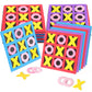 Tic Tac Toe - (Pack Of 36) Foam Tic-Tac-Toe Mini Board Game For Kids - For Birthday Party Favors, Goody Bag Fillers, End Of Year