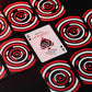 Bicycle Hypnosis Specialty Playing Cards, Red, Black, White Playing Card Deck