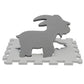 MQIAOHAM 18 Pieces Puzzle Play Mats, Soft Baby Play Mat, Kids Interlocking Foam Floor Tiles, Toddlers Carpet Playmats Animal G30