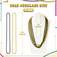 12 Pcs Mardi Gras Beads Bulk, New Year Beaded Necklaces, 33'' Blackgold Beads Graduation Beaded Stuff Set, Carnival Round Costum