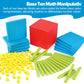 Torlam 131 Pcs Base Ten Blocks For Math - Place Value Blocks, Plastic Base 10 Math Manipulatives 1St Grade, Math Counters, Math Cubes, Counting Cubes For Kids Kindergarten Math