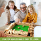 ropoda Shut The Box Game - Wooden 12 Numbers Dice Game for Family Fun, Addition Training for Adults and Kids