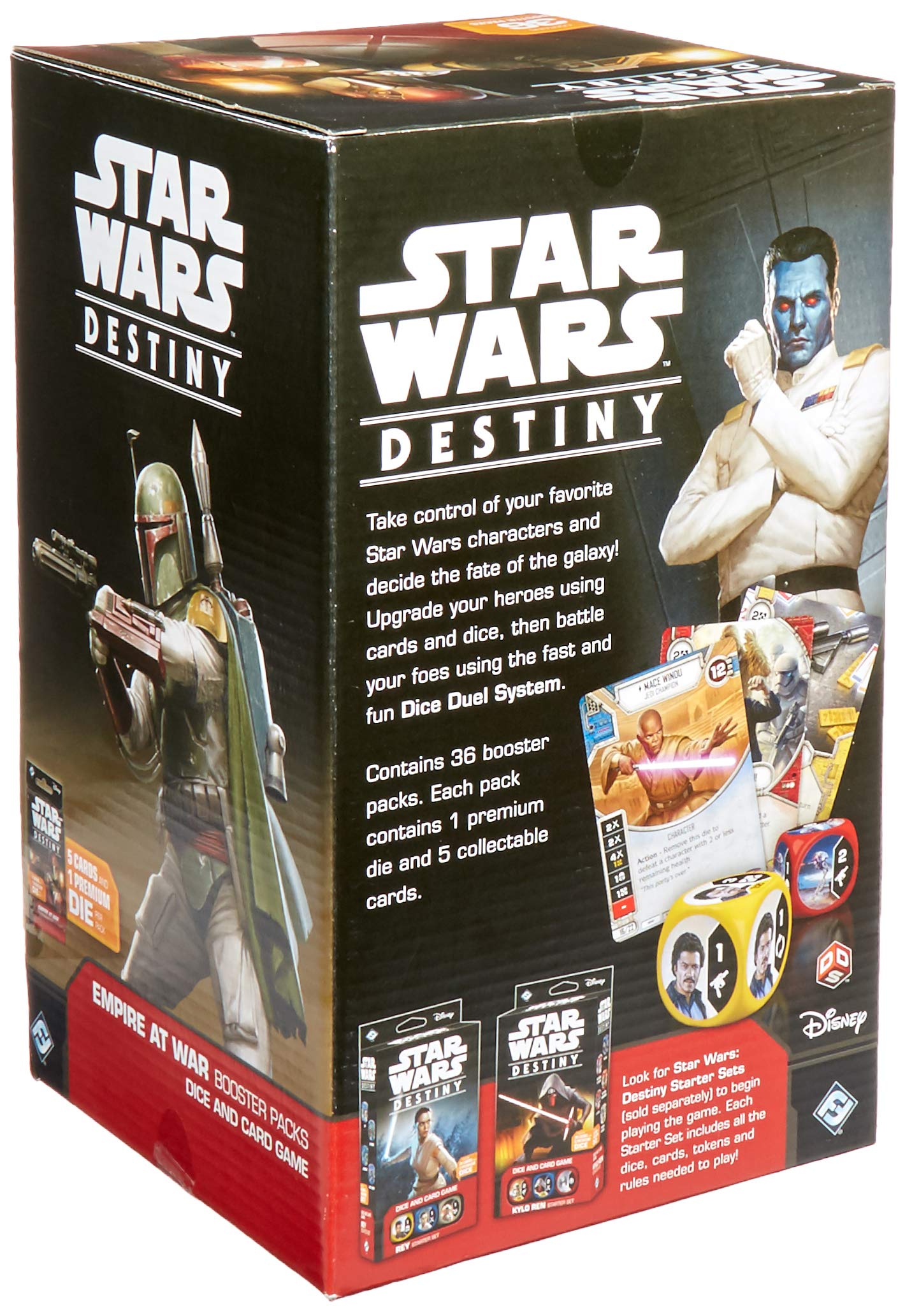 FFG SWD07 Star Wars Destiny: Empire at War Booster Display Multicolor –  Toytooth