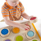 Guidecraft Colorful Tactile Search and Match Game - Sensory Memory Game for Toddlers, Multicolor, 13.75 x 11.75 x 1.5, Model G