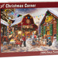 Vermont Christmas Company 'Christmas Corner' Jigsaw Puzzle 1000 Piece - Holiday Puzzles For Adults & Families - Randomly Shaped