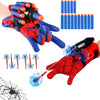 2 Pack Spider Web Shooters for Kids  Superhero Toys for Boys  Spider Web Shooters Launcher Glove Toy for Kids Brithday Party Cosplay Gifts