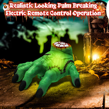 AMARONE Remote Control Crawling Hands Childrens Toys - Spooky Action and Musical Effects, LED Lights, Toys 3 4 5 6 7 8 9 10 11