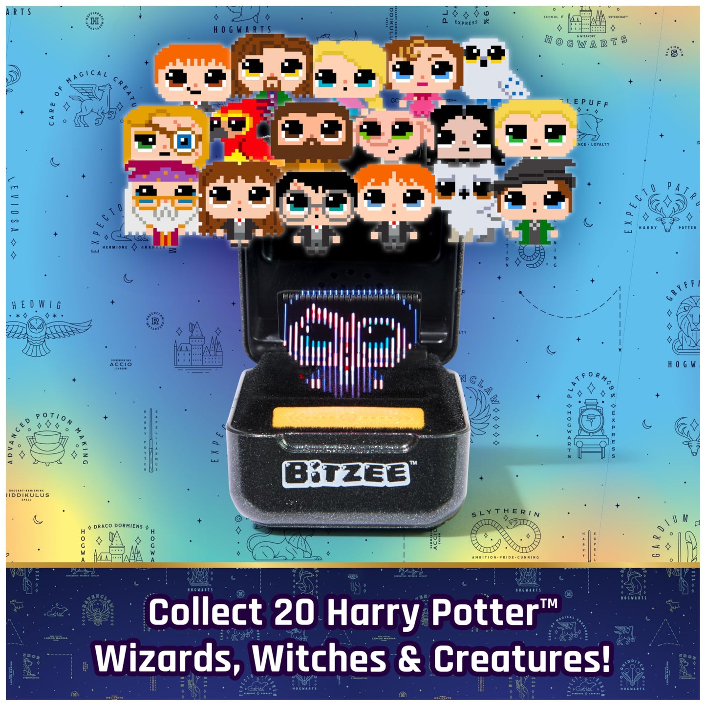 BITZEE Bitzee Interactive Toy - 20 Characters, Touch React, Plastic, One Size, Black, Model 6072599