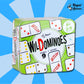 Regal Games Wild Spinner Dominoes - Fun Family Game for 2-8 Players, Includes Score Pad & Rules, Compatible with Spinner & Double 9