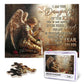 Christian Jigsaw Puzzles 500 Pieces for Adults, Warrior Woman with Bible Verses, Inspirational Religious Wooden Puzzle, Faith-Ba